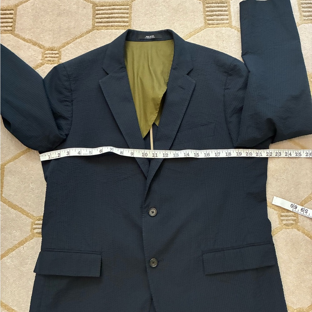 Todd Snyder Three Looms Sutton Fit Seersucker Blazer 42R - Picture 3 of 9